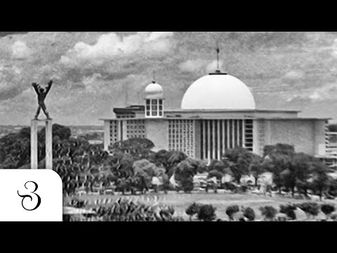 Peresmian Masjid Istiqlal tahun 1978 - Sejarah Pembangunan Masjid Terbesar di Indonesia