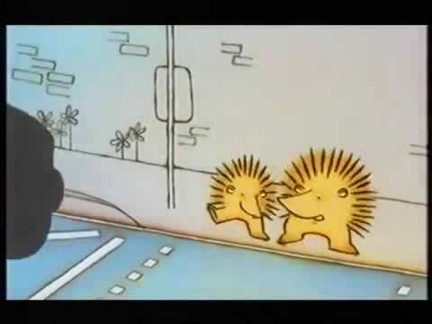 Hedgehog.Green man. 2002