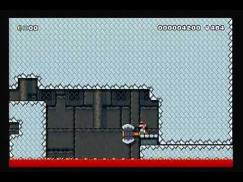 Super Mario Maker Hard Level - Mini Kaizo - The Spiny Spin