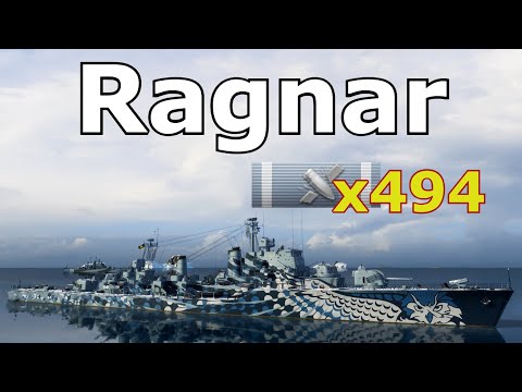 World of WarShips Ragnar - 2 Kills 307K Damage