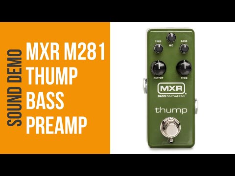 Педаль преамп для бас-гитары MXR THUMP BASS PREAMP - фото 1 - id-p2530788357