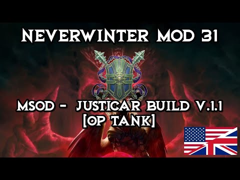 Neverwinter M31 - MSOD - Justicar Build V.1.1 [EN]