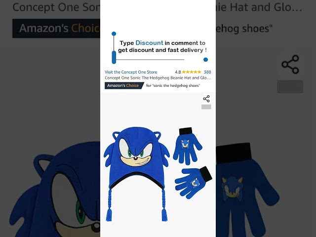 Vídeo relacionado con Sonic The Hedgehog Conjunto Bufanda Gorro y Guantes Niño, Accesorios de Invierno Cálido para Fans, Regalo para Gamers (Rojo Knuckles 3 Pcs)