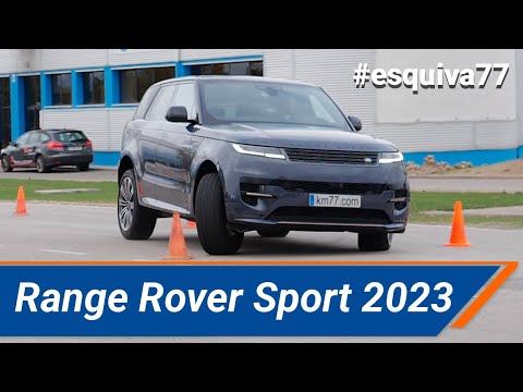 Range Rover Sport P510e 2023 – Maniobra de esquiva (moose test) y eslalon | km77.com