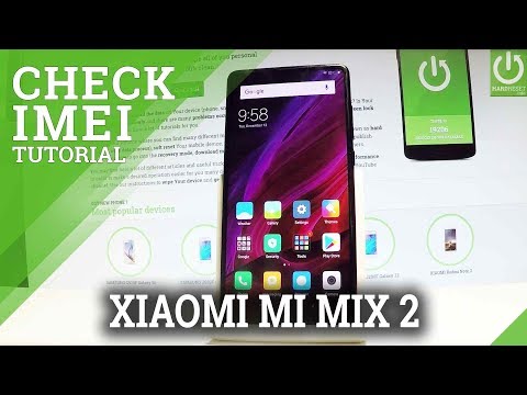 XIAOMI Mi Mix 2 IMEI Info / Check IMEI in XIAOMI