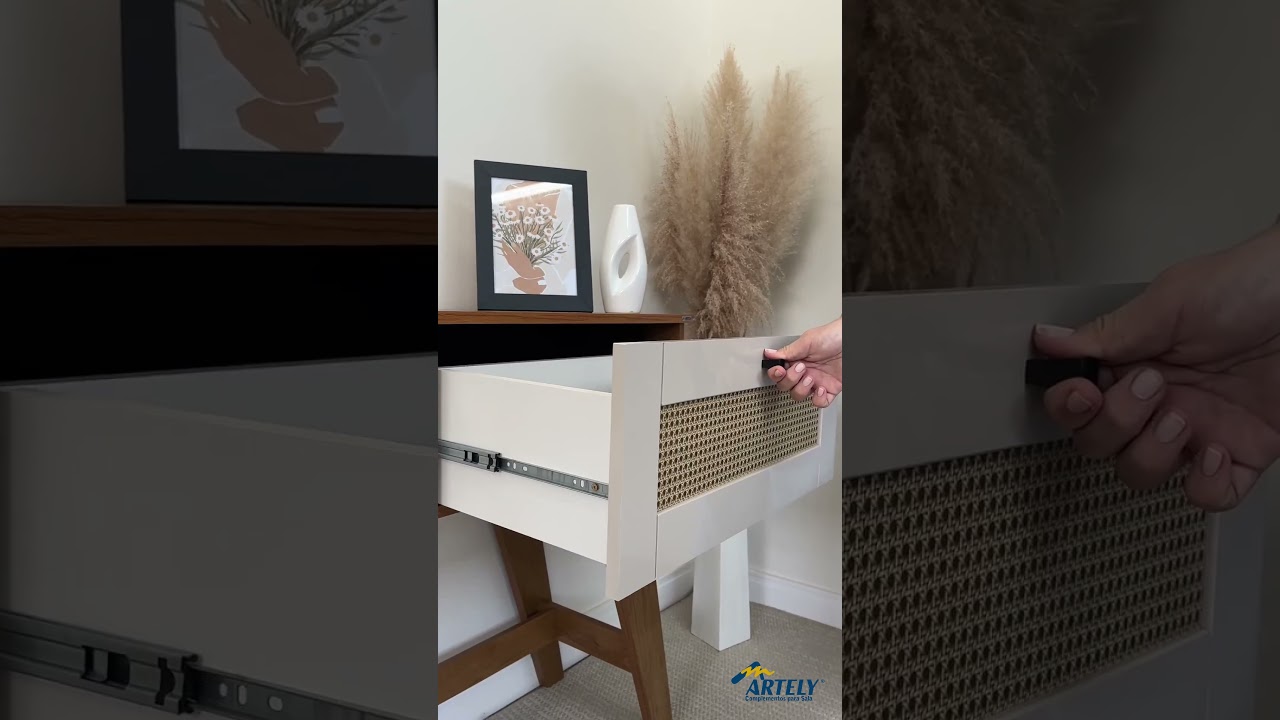 Thumbnail do vídeo - Aparador Trama - Cinamomo C / Off White