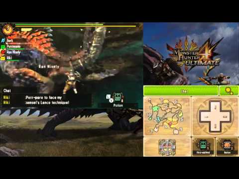 MK404 Plays Monster Hunter 4 Ultimate - Jagged Cabras