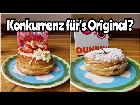 Cronut von Royal Donut e Dunkin Donut em teste