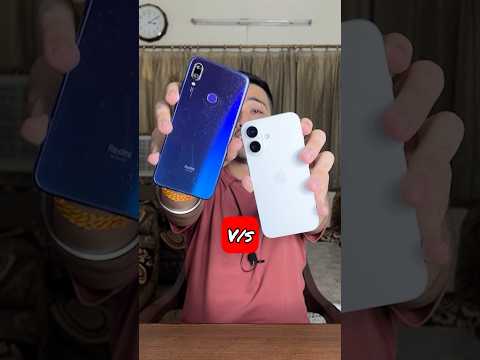 Redmi Note 7 Pro vs iPhone 16 – You Won’t Believe the Result! 😲🔥