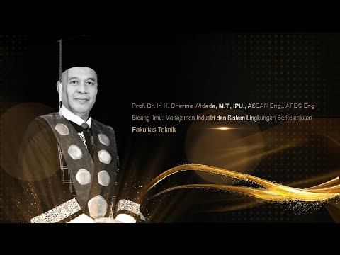 Thumbnail YouTube Prof. Dr. Ir. H. Dharma Widada, M.T., IPU., ASEAN Eng., APEC Eng.