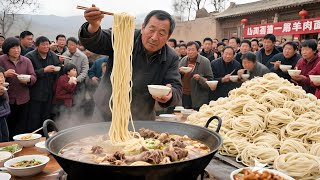 号称陕北第一羊肉面，28元一碗放六两肉，日销超旺老板连开6 家店【探味小幺】