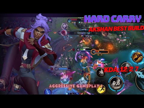 12 KILL | AKSHAN VS TOP 50 CORKI, MID LANE | BUILD AND RUNES | GUIDE |