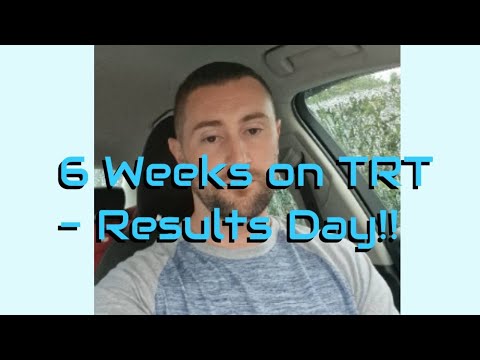 6 Weeks on TRT - Results Day!! - Testosterone Replacement Therapy - My Personal Fitness Diary