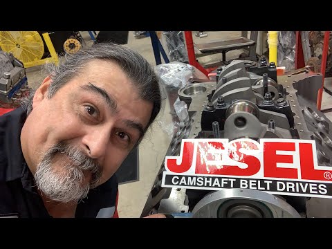 Jesel belt drive setup / mock up