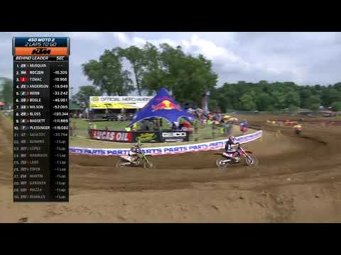 2019 RedBud National - 450 Moto 2 Eli Tomac makes the pass