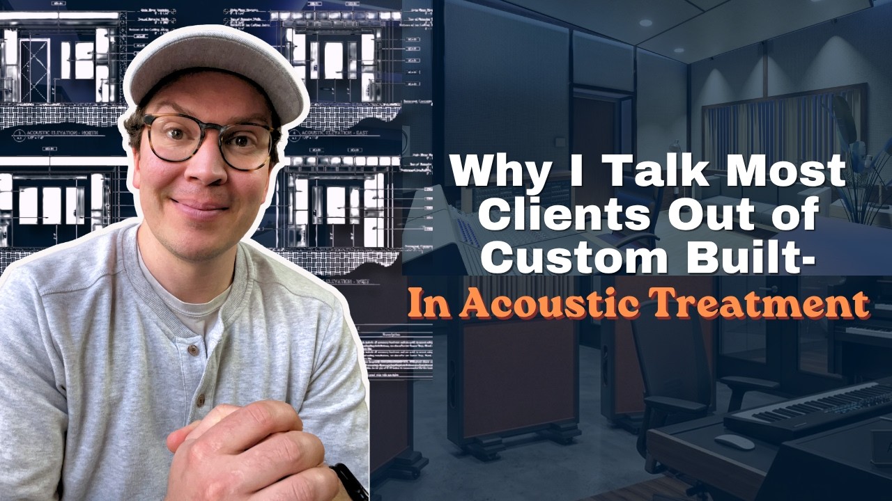 Why I Talk Most Clients Out of Custom Built In Acoustic Treatment