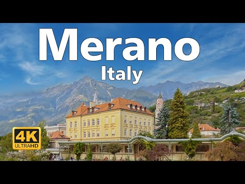 Merano, Italy - Walking Tour (4K Ultra HD)