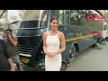 Kriti Sanon Raise The Temperature On In White Thighs Slit Outfit At Bigg Boss 17 Shoot