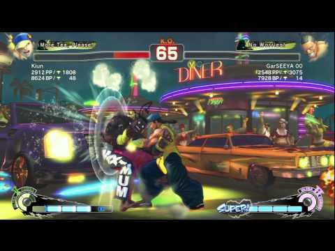 Kiun (Yun) vs: GarSEEYA 00 (Deejay) - SSF4:AE RANKED MATCHES
