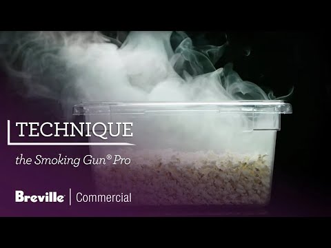 the Smoking Gun® Pro | Techniques - Lidded Container | Breville Commercial CA-EN