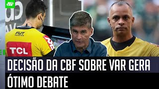 ‘Os árbitros que não são bons vão ficar ainda mais…’: Piperno dá aula sobre decisão da CBF