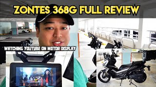 Zontes 368G Full Review All You Need To Know (Specs & Electronics)  #zontes368g 🇸🇬