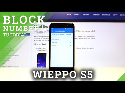 How to Block Number on WIEPPO S5 - Create Blacklist in Android Phone