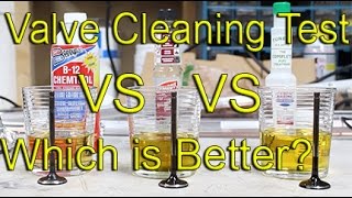 Valve Cleaner Test | B-12 Chemtool vs Gumout vs Lucas oil