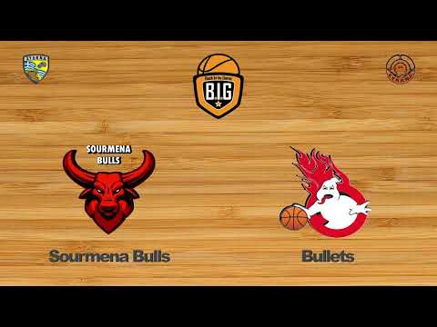 Sourmena Bulls 57 - 75 Bullets | 7η Αγων. BIG League 1