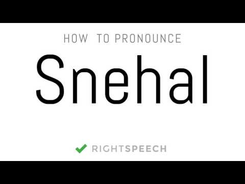 Snehal - How to pronounce Snehal - Indian Girl Name