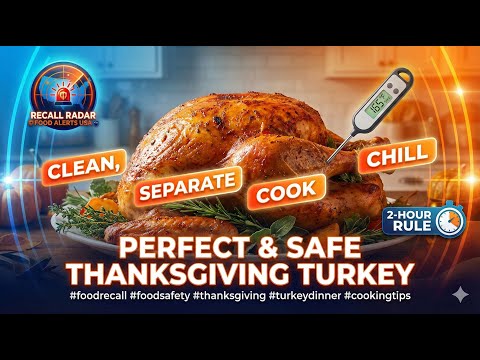 Thanksgiving Turkey Safety Guide: Cook It Right, Keep Everyone Safe!