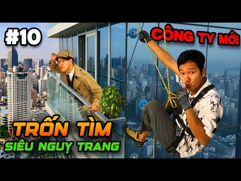 TRỐN TÌM SIÊU NGỤY TRANG Tập 10: Xây Dựng Căn Phòng Bí Mật Trong Công Ty Mới Thắng 10 Triệu
