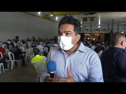 Diretor da Nova Ceasa esteve presente em evento de lançamento de nova safra de soja 26 02 2022