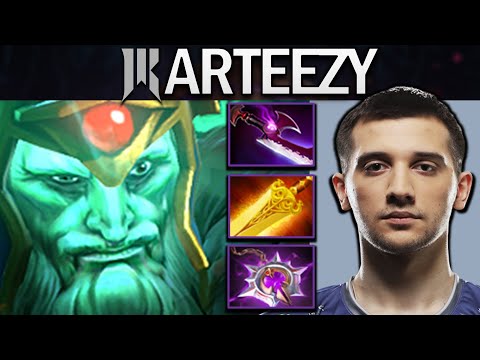 Wraith King Dota 2 Gameplay Arteezy with Nullifier - Radiance