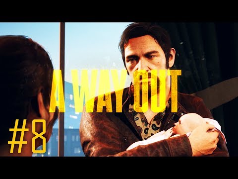 A WAY OUT Walkthrough Part 8 - ARCADE GAMES ~ WEAPONS ~ ASSASSIN ~ NEW BABY - ULTRA PC [1080p]