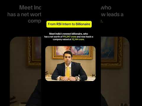 From RBI Intern to Billionaire #shorts #trendingshorts #billionaire