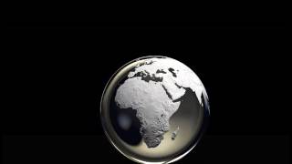 Glass globe Transparent Earth footage. 2K Ultra HD ready free to use. No copy rights needed