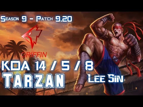 GRF Tarzan LEE SIN vs ZAC Jungle - Patch 9.20 EUW Ranked