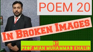 IN BROKEN IMAGES (Poem 20)