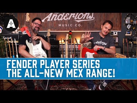 Fender Player Series - The All-New Mex Range at Andertons Music Co.