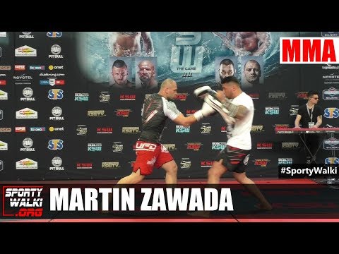 KSW 44: Martin Zawada na treningu
