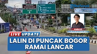 Jadi Alternatif bagi Pemudik Arah Cianjur dan Bandung, Lalu Lintas di Puncak Bogor Ramai Lancar