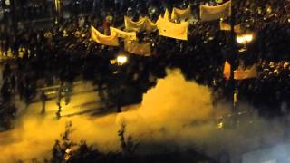 Athens riots 07-11-2012 - Just a Beautiful Day (Danko Jones)