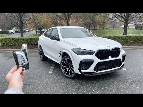 2023 BMW X6 M Competition: Start Up, Exhaust, Test Drive, Walkaround, POV and Review