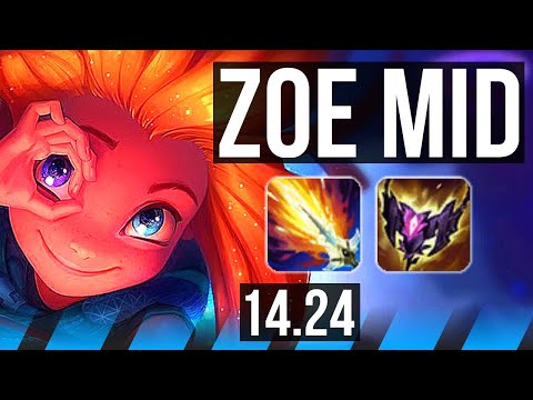 ZOE vs VEIGAR (MID) | VN Challenger | 14.24