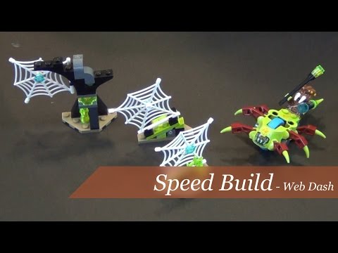 Vidéo LEGO Chima 70138 : La course de l'Araignée