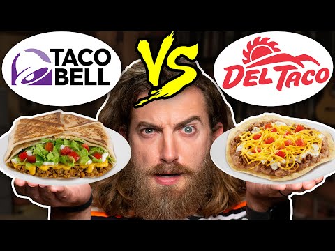 Teste de sabor Taco Bell vs. Del Taco | Brigas alimentares