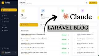 I Built a Complete Laravel Blog Website with Claude Code (Admin Panel + SEO)