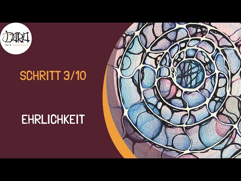 10 Schritte zum Erfolg / Schritt 3 -  Ehrlichkeit / Denken mit dem Stift/Grafik/Motivation