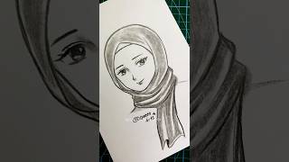 Download lagu How to draw a girl wearing a hijab for BEGINNERS 🧕🏻 #art #drawing #drawingtutorial #howtodraw #dq... mp3